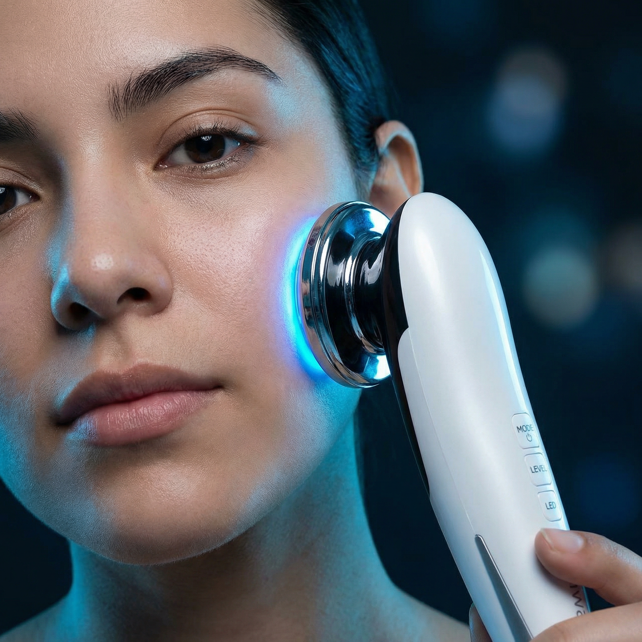 <p>Elimina las bacterias que causan los brotes. Sin químicos agresivos, sin resecar tu piel. Solo luz que limpia lo que las cremas no pueden.</p>